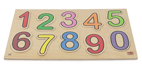 Mbs Edufun Ef 12055 - Gioco Di Legno, Con Numeri