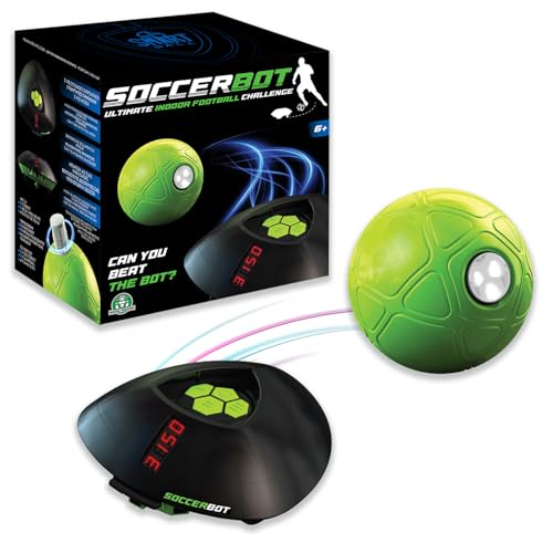 Giochi Preziosi Soccerbot - Allenamento Gioco Calcio Al Chiuso Per Bambini E Adulti Soccerbot. Con La Palla Inclusa Sfida Il Bot E Vinca Il Migliore.
