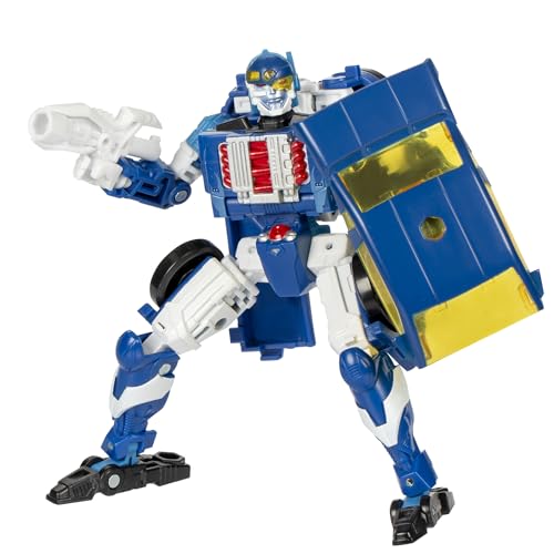 Transformers Legacy United, Deluxe Class, 2001, Autobot Side Burn (Transformers Universe), Action Figure Ispirata Alla Serie "Transformers: Robots In