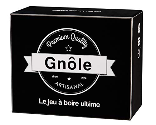 Limite Limite Gnôle, Bere Ultimate – Gioco Di Aperitivo Per Le Serate Tra Amici – 300 Carte – Dai Creatori, Colore Nero E Bianco, 25006