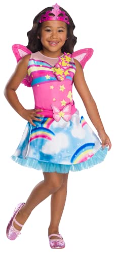 Rubie'S Barbie Official - Costume Barbie Fata Dreamtopia (Bambino), Taglia 9-10 Anni