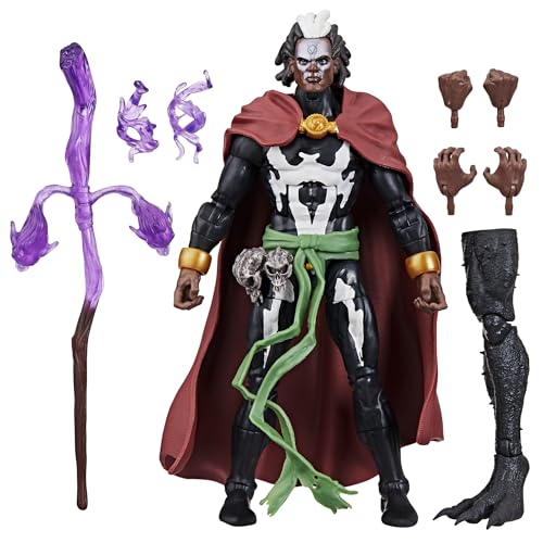 Hasbro Marvel Legends Series, Strange Tales, Brother Voodoo, Action Figure Collezionabile Per Adulti Da 15 Cm Ispirata Ai Fumetti