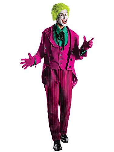 Rubie'S - Costume Adulto Ufficiale Grand Heritage Joker 1966 - Taglia Standard Adulto - I-887209Std