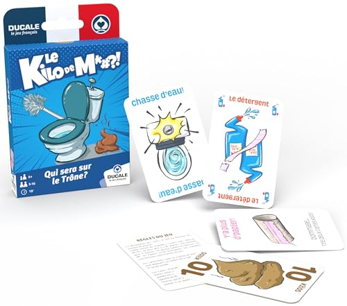 La Ducale, Le Jeu Français - Kilo De Merde Junior, Gioco Di Carte, 10006526