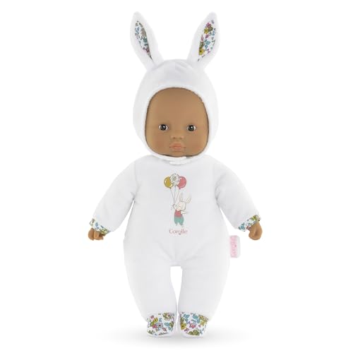 Corolle Doudou, Pti'Coeur Coniglio Bianco, Bambino, 30 Cm, 9 Mesi, 9000100710