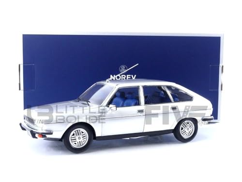 Norev Nv185272 1:18 30 Tx 1979-Silver Renault Modello Da Collezione, Multi