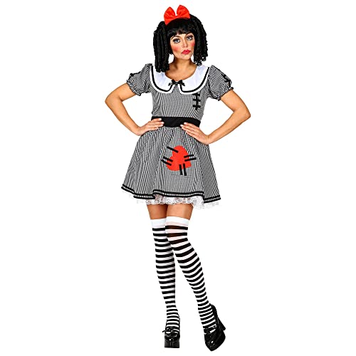 "Creepy Doll" (Dress With Crinoline Underskirt, Hair Bow) - (S)