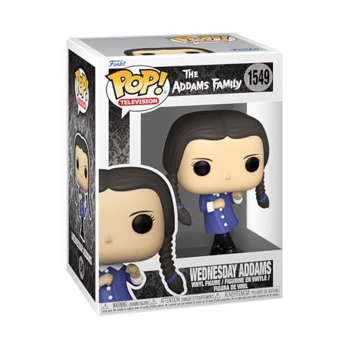 Funko Pop! Tv: Afc - Wednesday Addams - Addams Family Classic Tv - Figura In Vinile Da Collezione - Idea Regalo - Merchandising Ufficiale - Giocattoli