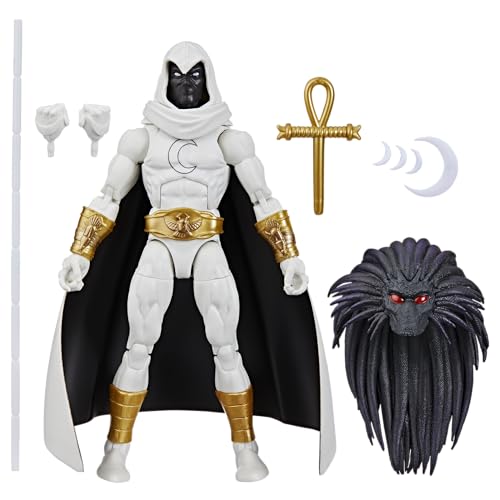 Hasbro Marvel Legends Series, Strange Tales, Moon Knight, Action Figure Collezionabile Per Adulti Da 15 Cm Ispirata Ai Fumetti