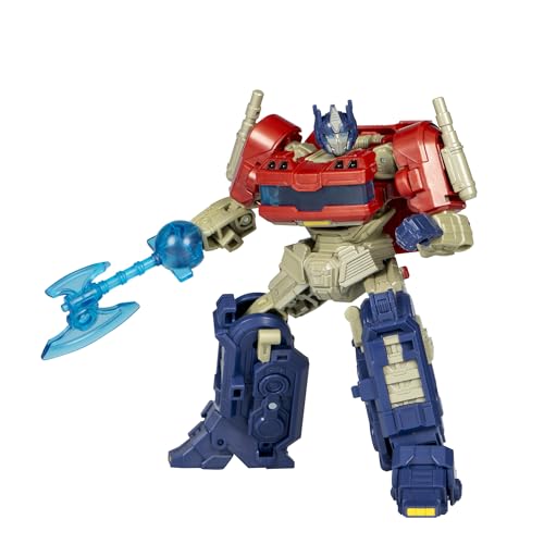 Transformers Studio Series 112 Deluxe Class, Action Figure Convertibile Di Optimus Prime Da 11 Cm, Ispirata Al Film "Transformers One", Dagli 8 Anni I