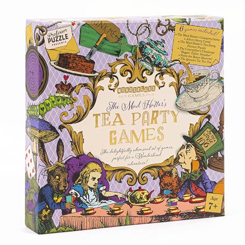Professor Puzzle The Mad Hatter'S Tea Party Games