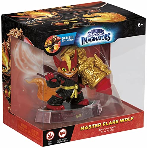 Playstation 4: Skylanders Imaginators Personaggi Sensei: Flare Wolf Figurina