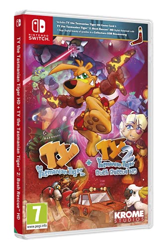 Ty The Tasmanian Tiger Hd + Ty The Tasmanian Tige 2: Bush Rescue Hd Bundle Switch (Sp)