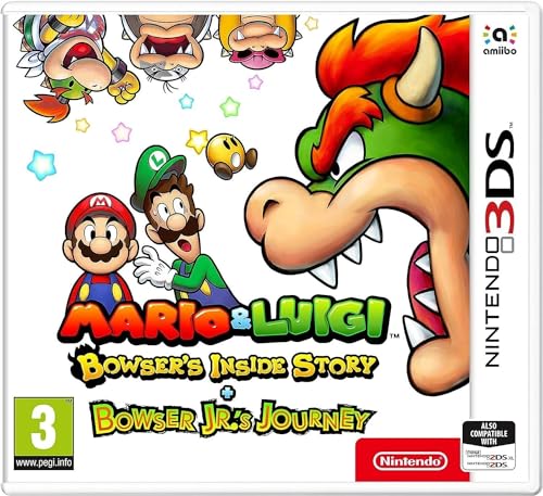 Mario & Luigi: Bowser'S Inside Story + Bowser Jr.'S Journey 3Ds- Nintendo 3Ds