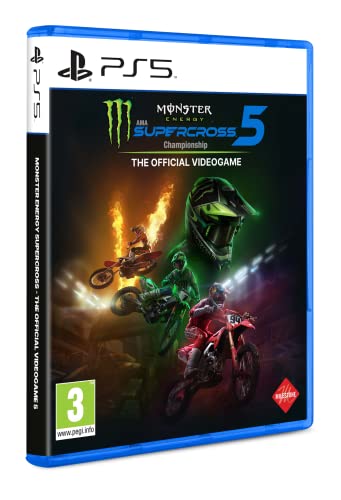 Monster Energy Supercross 5 - - Playstation 5