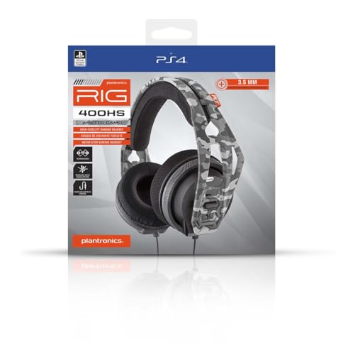 Plantronics Stereo Gaming Headset For Playstation 4 - Headsets (Game Console, Binaural, Head-Band, Camouflage, Dynamic, In-Line Control), Multicolor
