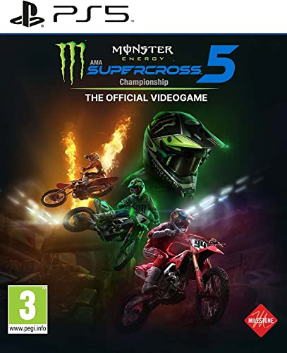 Milestone Monster Energy Supercross - Il Videogioco Ufficiale 5 (Playstation 5)