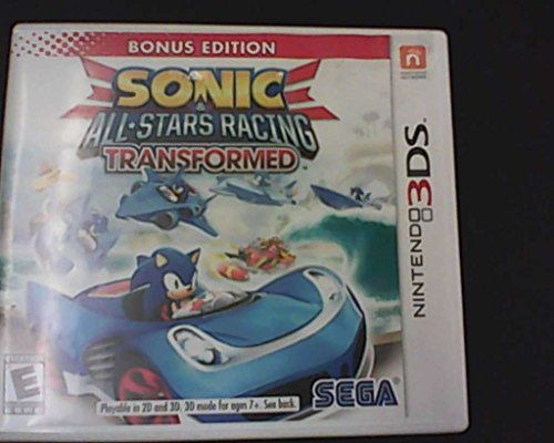 Sega Sonic And All Stars Racing Transformed Bonus Edition
