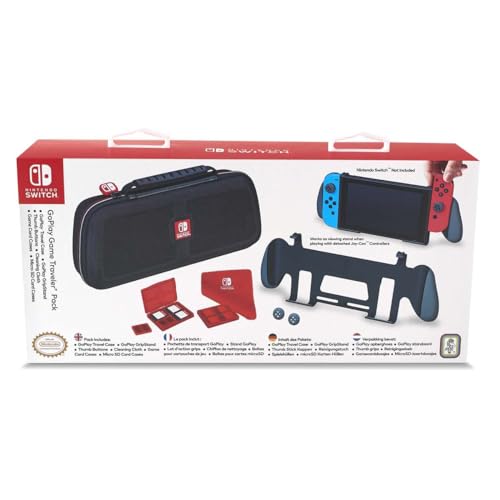 Bigben Interactive Custodia E Grip Ufficiale Go Play - Nintendo Switch [Bundle] - Nintendo Switch