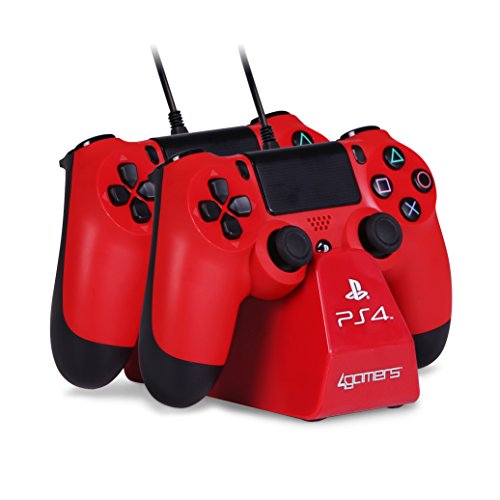 Charge Play And Charge Cables - Red (Ps4) - [Edizione: Regno Unito]