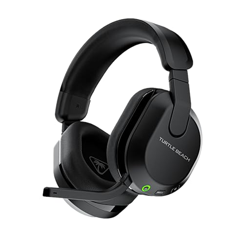 Turtle Beach Stealth 600 Nero Playstation Cuffie Da Gioco Wireless W/ 80Hr Batteria, Altoparlanti Da 50Mm & Bluetooth Per Ps5, Ps4, Nintendo Switch, P