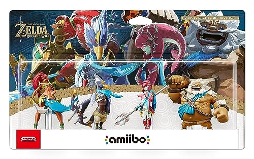 Nintendo Switch: Amiibo The Legend Of Zelda: Breath Of The Wild 4 Campioni