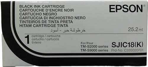 Epson Sjic18 K - Cartuccia D'Inchiostro Per Tm-S2000Mj & S9000Mj
