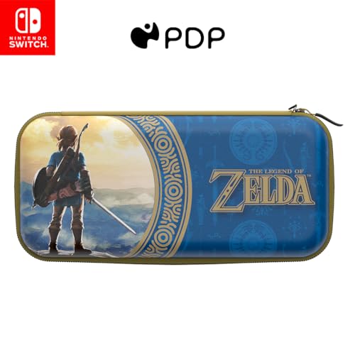 Pdp Custodia Da Viaggio Hyrule Blue