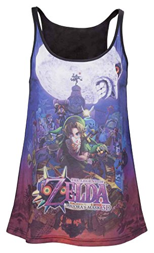 Nintendo Top - Maschera Da Zelda Majora, Da Donna