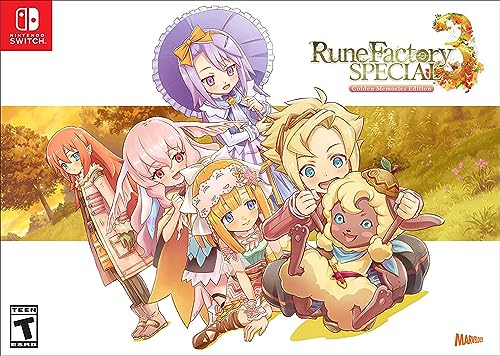 Rune Factory 3 Special Golden Memories Limited Ed