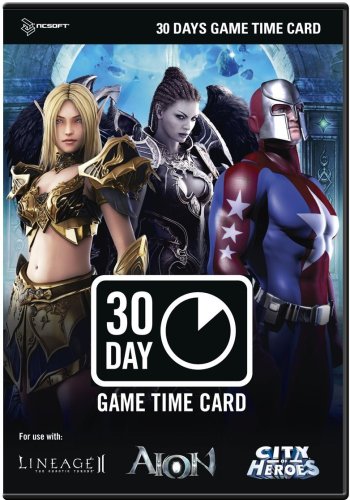 Ncsoft Time Card - 30 Days (Boxed Product 2X15) [Edizione: Regno Unito]