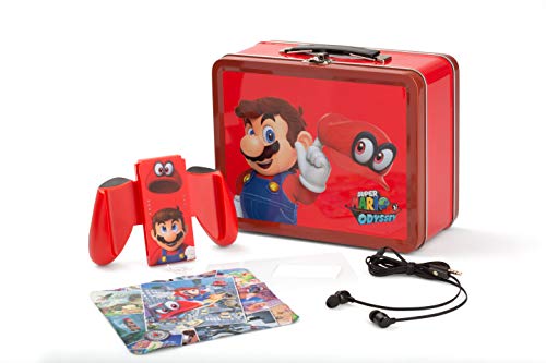 Power A, Kit Valigetta Per Console Nintendo Switch, Design A Tema Del Videogioco Super Mario Odyssey