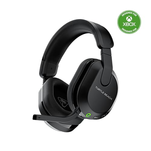 Turtle Beach Stealth 600 Nero Xbox Cuffie Da Gioco Wireless W/ 80Hr Batteria, Altoparlanti Da 50Mm & Bluetooth Per Xbox Series X|S, Xbox One, Nintendo