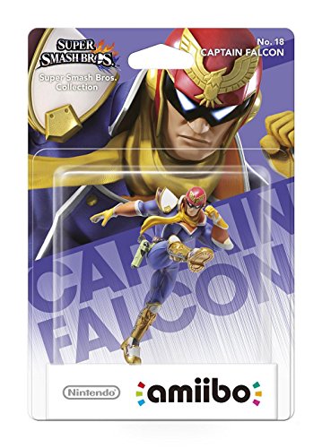 Nintendo Wii U: Amiibo Captain Falcon Figurina - Limited Edition