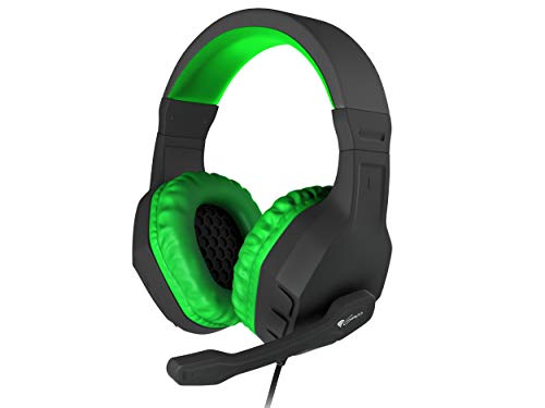 Genesis Auriculares C/Microfono Argon 200 Gaming Mini Jack 3.5 Verde