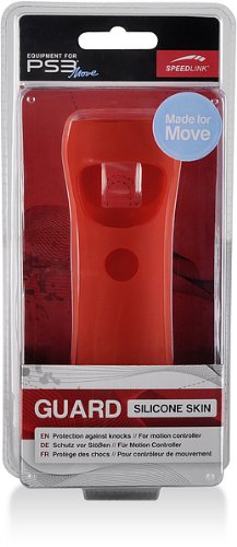 Playstation 3 - Guard Silicone Skin Für Move Motion Controller, Rot [Edizione: Germania]