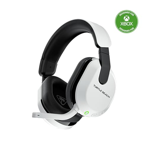 Turtle Beach Stealth 600 Consolle Bianca Xbox Cuffie Da Gioco Wireless W/ 80Hr Batteria, Altoparlanti Da 50Mm & Bluetooth Per Xbox Series X|S, Xbox On