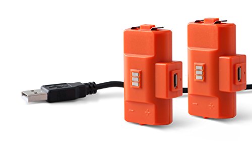 Kit Play And Charge Plus - Con Licenza Ufficiale Microsoft Per Xbox One/Xbox One S/Xbox One X (Compatibile Con Standard Ed Elite)