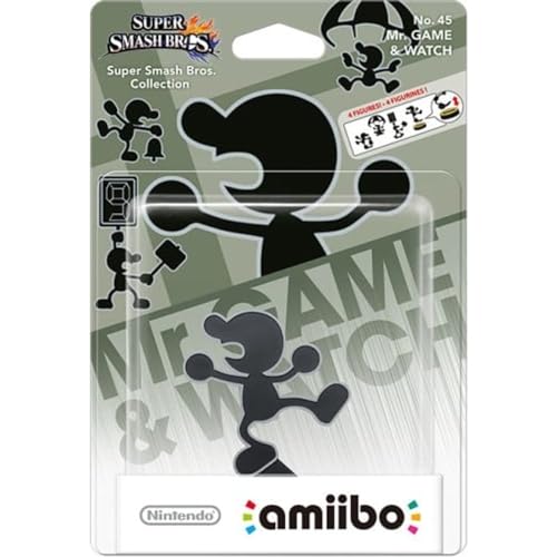 Nintendo Wii U: Amiibo Mr. Game & Watch Figurina - Limited Edition