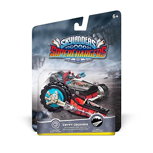 Skylanders Super Chargers Vehicle Crypt Crusher Figurina