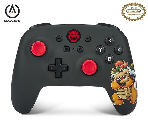 Powera Controller Senza Fili Nintendo Switch: King Bowser