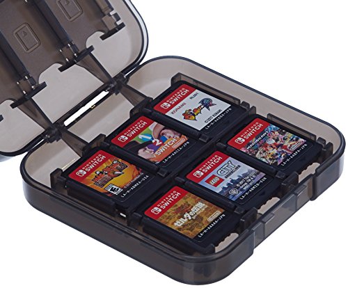 Amazon Basics - Custodia Porta Cartucce Di Gioco Per Nintendo Switch - Nero