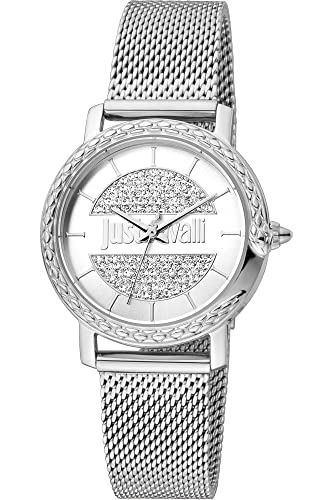Just Cavalli Orologio Analogico Al Quarzo Donna Con Cinturino In Acciaio Inox Jc1L212M0215