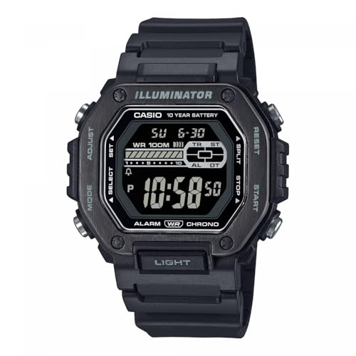 Orologio Digitale Uomo Casio Collection Nero Mwd-110Hb-1Bvef Cassa E Cinturino Resina