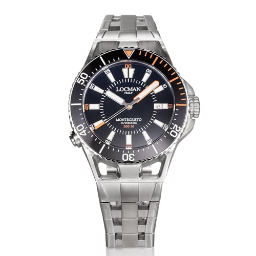 Locman Orologio Cronografo Uomo Montecristo Trendy Cod. 0547A01A-00Bkorb0