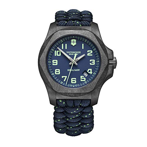Victorinox Uomo I.N.O.X. Carbon - Orologio Al Quarzo Analogico In Acciaio Al Carbonio Fabbricato In Svizzera 241860
