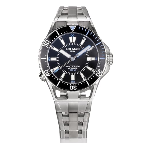 Locman Orologio Accessorio Uomo Montecristo Trendy Cod. 0547A01A-00Bkskb0