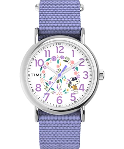 Timex Weekender, Orologio Donna, 38 Mm Con Cinturino In Tessuto, Tw2V77900