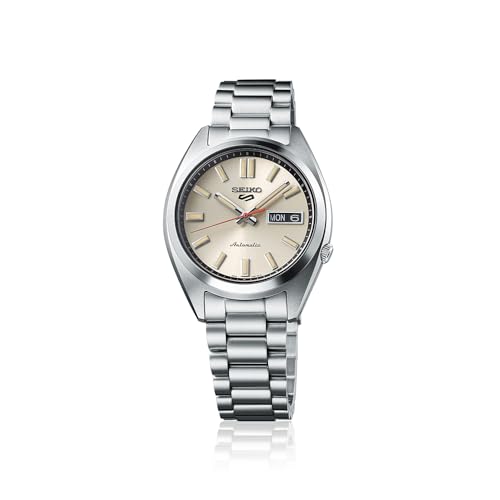 Orologio Uomo Automatico Seiko 5 Sport Fondo Champagne Srpk91K1 Cassa E Bracciale Acciaio
