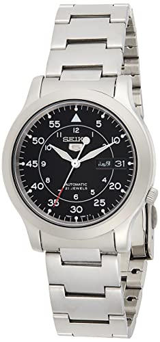 Seiko Orologio Analogico Automatico Uomo Con Cinturino In Acciaio Inox Snk809K1